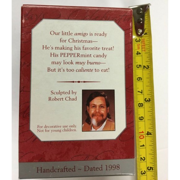 Christmas Ornament "Feliz Navidad" Hallmark 1998 QX6173 - Picture 3 of 4